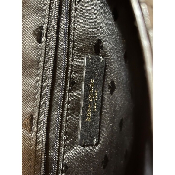 Kate Spade Briar Lane Black Quilted Brayden Crossbody Bag Convertible Backpack - Picture 10 of 16